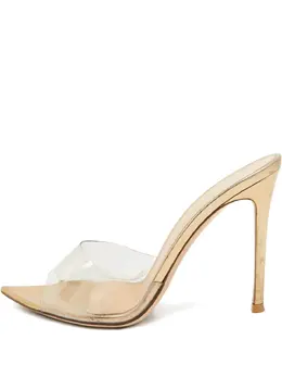 Gianvito Rossi: Бежевые мокасины 
