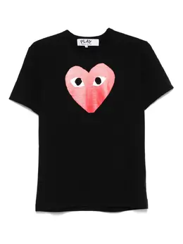 Comme Des Garçons Play: Хлопковая футболка 