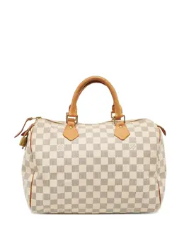 Louis Vuitton Pre-Owned: Белая сумка 
