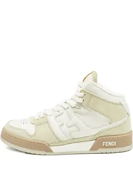 Fendi Pre-Owned: Белые кроссовки 