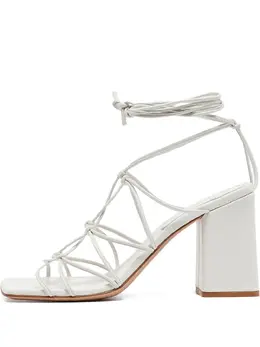 Gianvito Rossi: Белые сандалии 