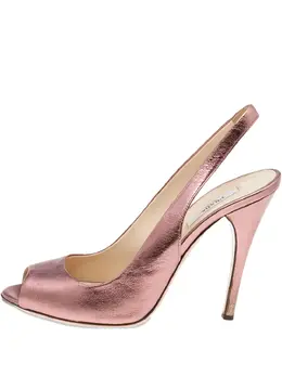 Prada Pre-Owned: Розовые сандалии 