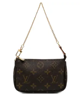 Louis Vuitton Pre-Owned: Коричневая сумка 