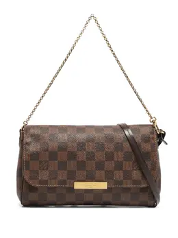 Louis Vuitton Pre-Owned: Коричневая сумка 