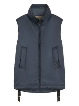 Max Mara: Синий жилет 