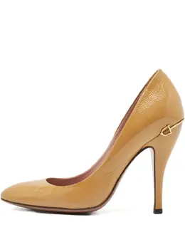 Gucci Pre-Owned: Бежевые туфли 