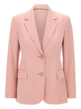 Max Mara: Розовый жакет 