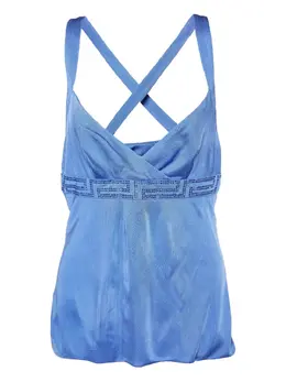 Versace Pre-Owned: Голубая майка 