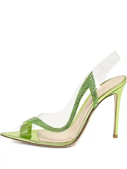 Gianvito Rossi: Зелёные туфли 