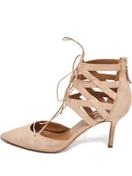 Aquazzura: Бежевые туфли 