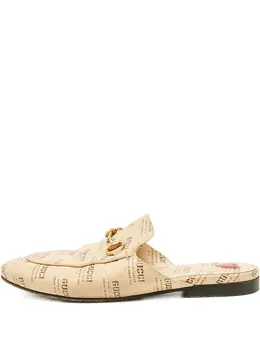 Gucci Pre-Owned: Бежевые сабо 