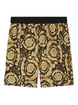 Versace: Жаккардовые шорты  Barocco