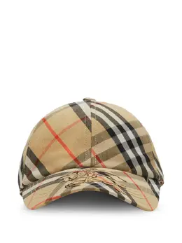 Burberry: Коричневая кепка 