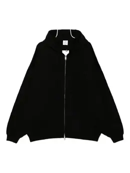 VETEMENTS: Чёрная толстовка 