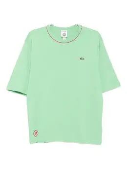 Lacoste: Зелёная футболка 