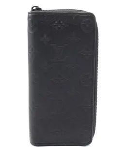 Louis Vuitton Pre-Owned: Чёрный кошелёк 