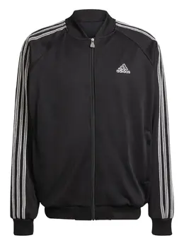 adidas: Чёрная куртка 