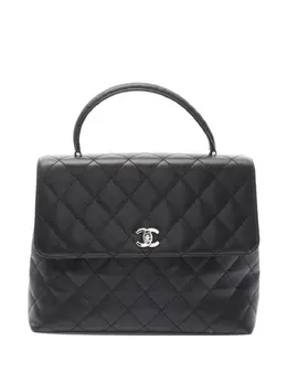 CHANEL Pre-Owned: Чёрная сумка 