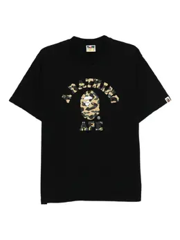 A BATHING APE®: Чёрная футболка 
