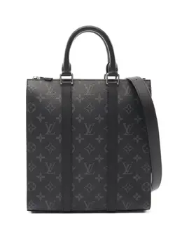 Louis Vuitton Pre-Owned: Чёрная сумка 