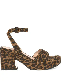 Gianvito Rossi: Коричневые сандалии 