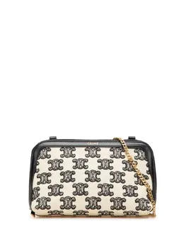 Céline Pre-Owned: Коричневый клатч 