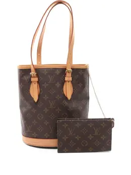 Louis Vuitton Pre-Owned: Коричневая сумка 