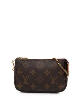 Louis Vuitton Pre-Owned: Коричневая сумка 