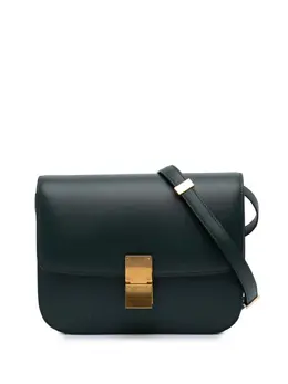 Céline Pre-Owned: Зелёная сумка через плечо 