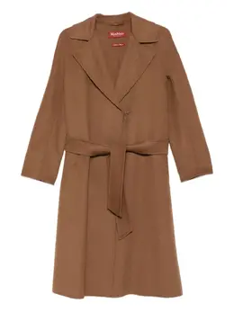 Max Mara: Пальто с запахом 