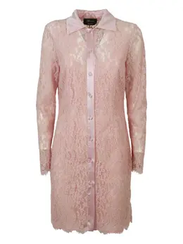 Blumarine: Кружевное платье 