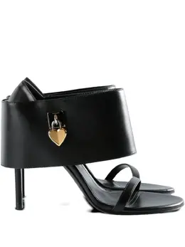 Givenchy: Чёрные босоножки 