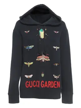 Gucci Pre-Owned: Чёрная толстовка 
