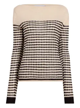 Proenza Schouler White Label: Топ в полоску 