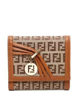 Fendi Pre-Owned: Коричневый кошелёк 