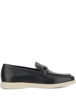 Ferragamo: Чёрные туфли  Gancini