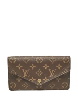 Louis Vuitton Pre-Owned: Коричневый кошелёк 