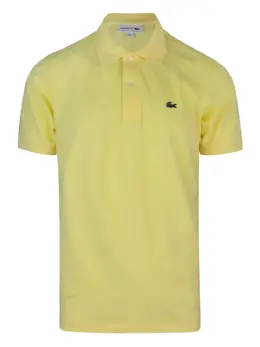 Lacoste: Жёлтое поло 