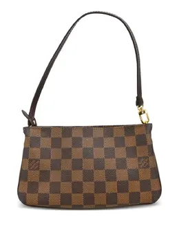 Louis Vuitton Pre-Owned: Тёмная сумка 