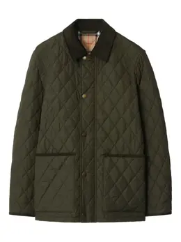 Burberry: Стёганые куртка 