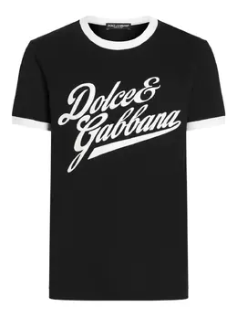 Dolce & Gabbana: Футболка  T с принтом