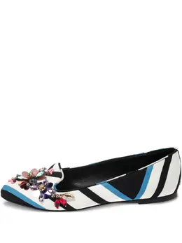 Dolce & Gabbana Pre-Owned: Белые лоферы 