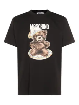 Moschino: Футболка  Teddy Bear с принтом