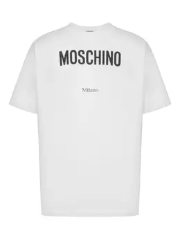 Moschino: Футболка с принтом 