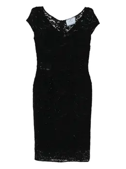 Prada Pre-Owned: Кружевное платье 