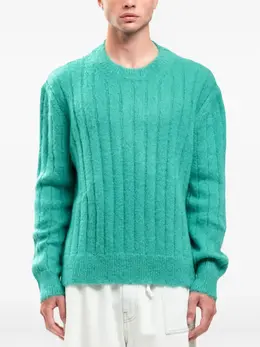 Marni: Зелёный свитер 