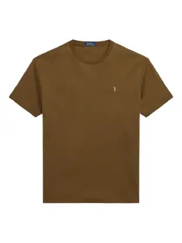 Polo Ralph Lauren: Коричневая футболка 