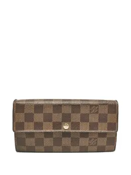 Louis Vuitton Pre-Owned: Коричневый кошелёк 