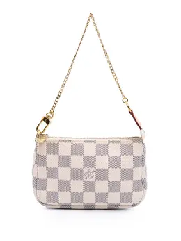 Louis Vuitton Pre-Owned: Белая сумка 
