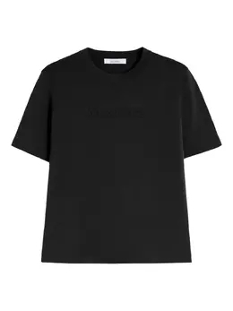 Max Mara: Чёрная футболка 